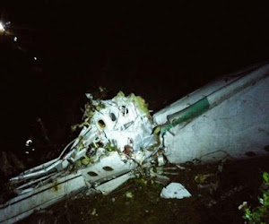 Un avion, avec l'effectif du club de Chapecoense, s'écrase