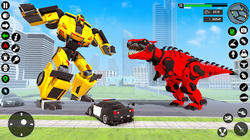 Screenshot Flying Robot Car Transform