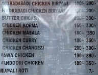 Shahi Chicken Corner menu 1