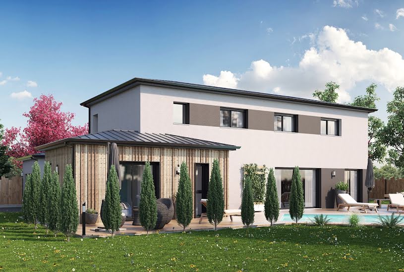  Vente Terrain + Maison - Terrain : 373m² - Maison : 168m² à Saint-Domineuc (35190) 