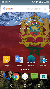 Morocco Flag Live Wallpaper 3D(圖1)-速報App