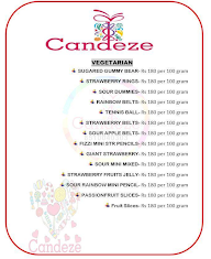 Candeze menu 2