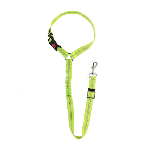 Title 7, Pet car harness rope ring dog car elastic refle...