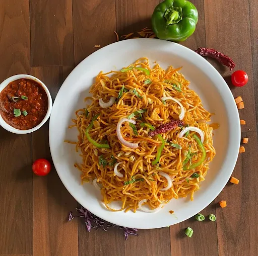 Veg Chilli Basil Noodles