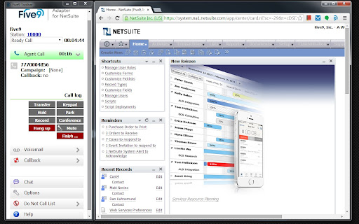 Five9 Adapter for NetSuite