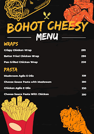 Bohot Cheesy menu 2