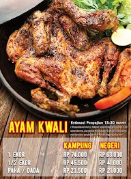 Ayam Kwali Ds88 Mendrisio menu 1