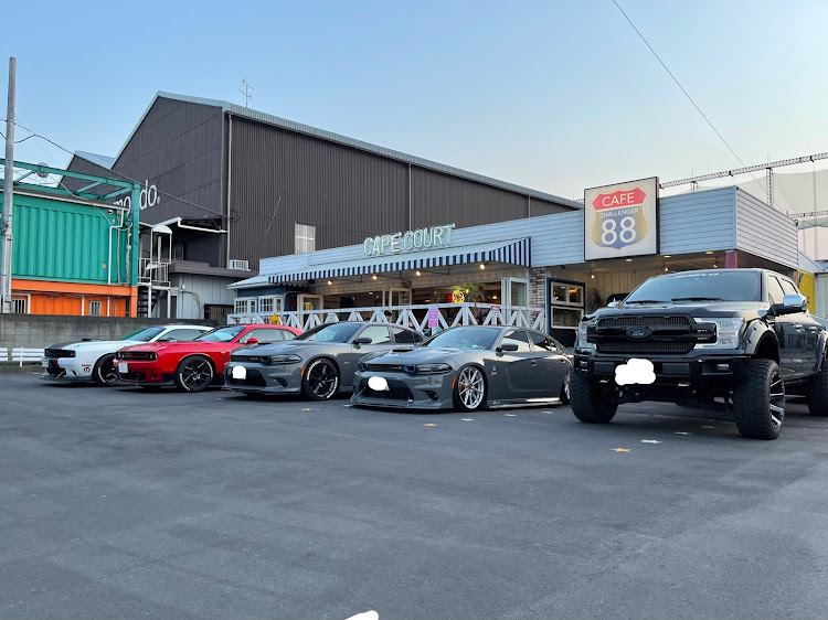チャージャーのdodgecharger 392・クロスファイブ大阪・仲間に感謝✨・バランス・カフェチャレンジャー88に関するカスタム事例の投稿画像9枚目