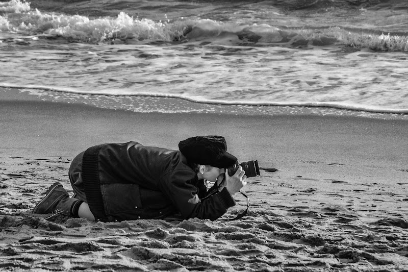 In spiaggia di si