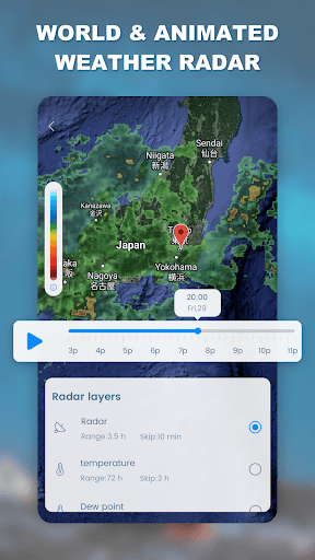 Screenshot Weather app - Radar & Widget