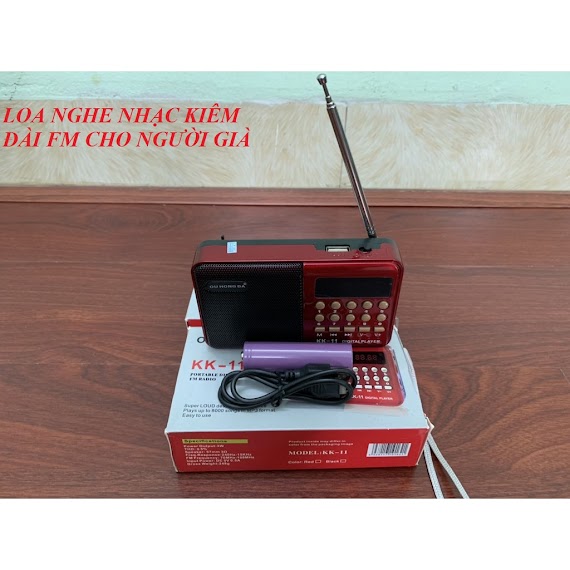 Đài Radio Fm Nghe Nhạc Qua Usb Và Thẻ Nhớ Kk - 11 - Adp209