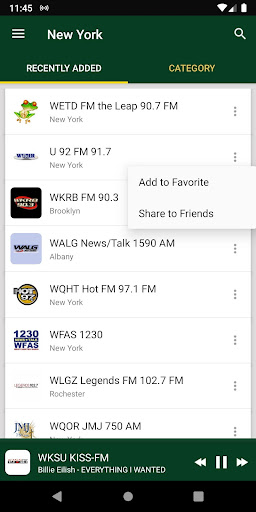 New York Radio Stations - USA
