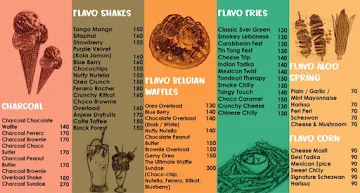 Flavour Stones menu 