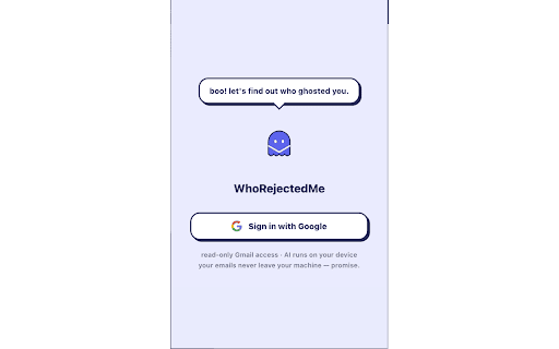 WhoRejectedMe screenshot 1