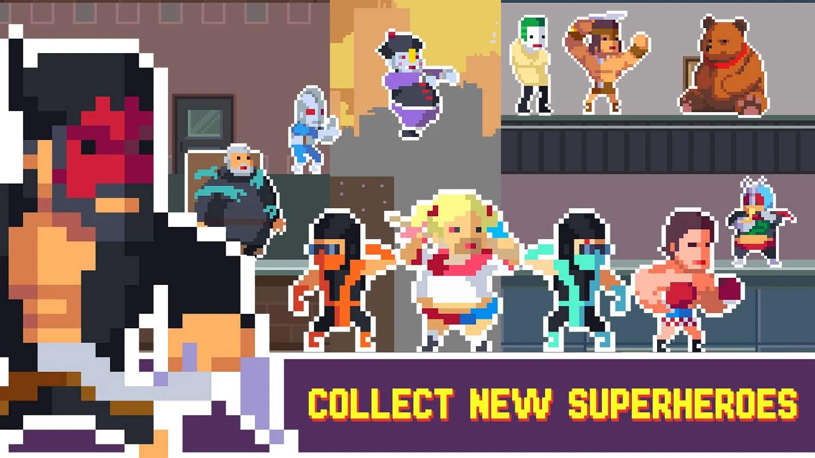   Pixel Super Heroes- screenshot 