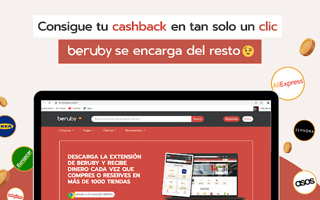 Cashback reservas en línea