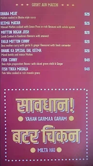 Dhaba At Atta menu 6