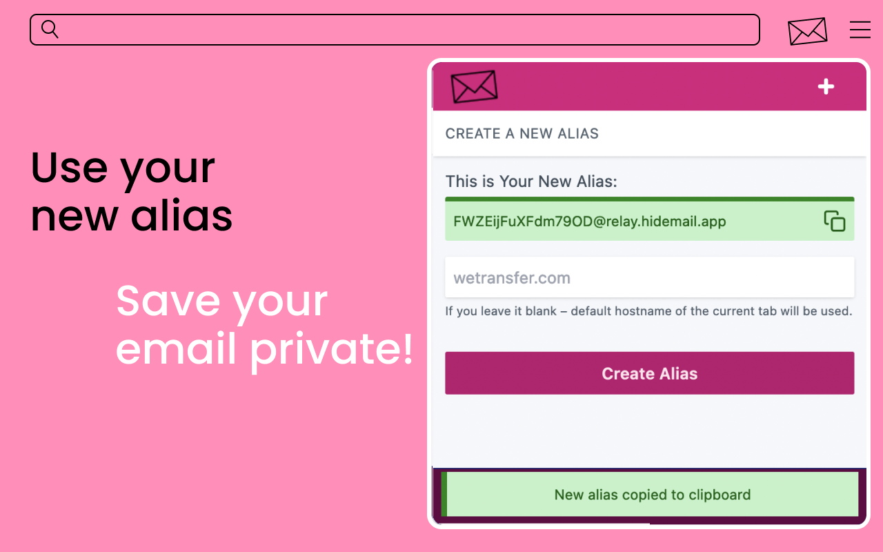 HideMail - Privacy Email Forwarding Preview image 4