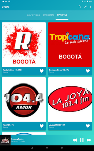 Bogotá radios online