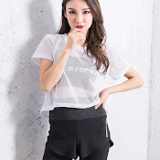 Áo Tank Top Lưới Mặc Ngoài Áo Bra Tập Thể Thao