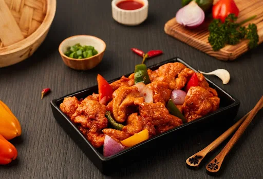 Chilli Chicken Dry (14 Pcs)