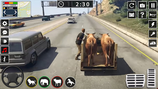 Screenshot Animal transport truck games