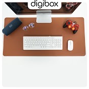 [Mẫu Mới Bo Viền] Thảm Da Pu Trải Bàn Làm Việc Deskpad Size Lớn Kiêm Bàn Di Chuột Máy Tính Mouse Pad Cỡ Lớn Chống Nước