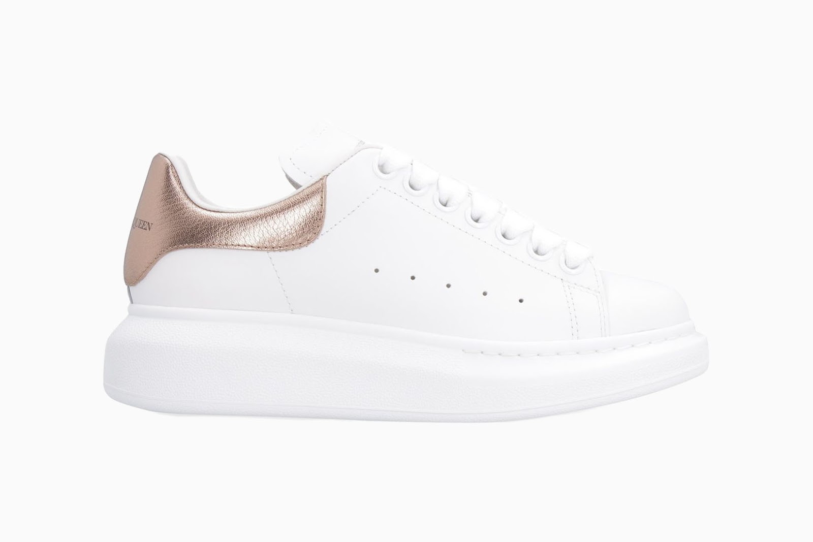 This pair of sneakers is best for polished minimalism on a daily basis. | Photo from Alexander McQueen