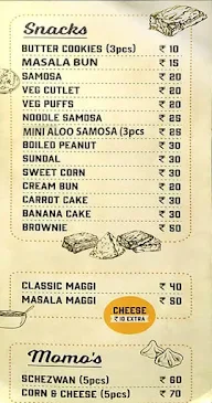 Tea Nagar's Cafe menu 1