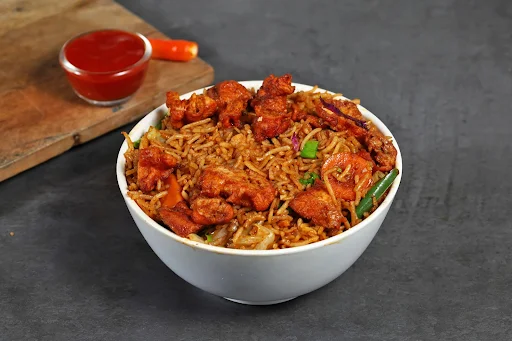 Chicken Hot Basil Fried Rice