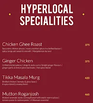 The Masala Chapter menu 4