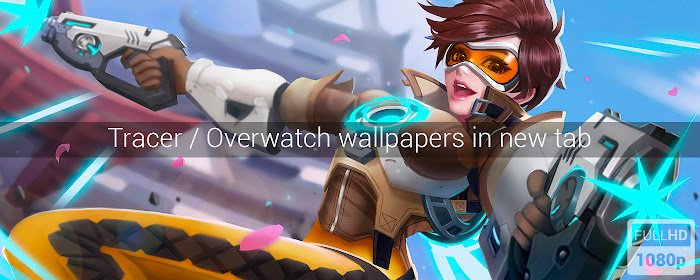 Tracer / Overwatch Wallpapers New Tab marquee promo image