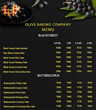 Olive Baking Company menu 5