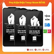 Kính Cường Lực Iphone Kingkong 3D Full Màn 6Plus/7Plus/8/8Plus/X/Xs/Xs Max/11/12 Pro/11 Promax / 12 Promax/13Promax