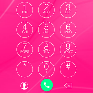 THEME full pink FOR EXDIALER