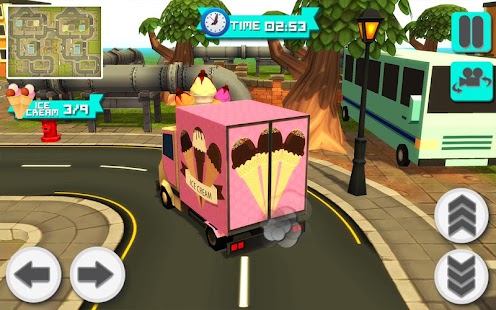 Blocky Candy Icecream Delivery Screenshots 16