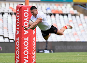 David Brits of the Cheetahs during the Currie Cup match against Griquas at Free Stae Stadium in Bloemfontein on January 15 2022.