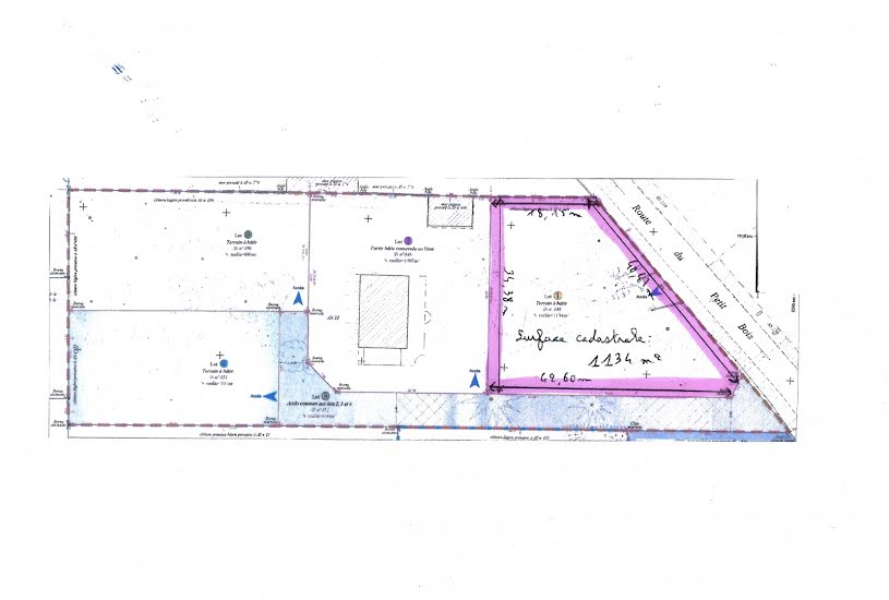  Vente Terrain à bâtir - 1 134m² à Savonnières (37510) 