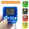 Máy Chơi Game Tetris Mini Di Động Kèm Móc Khóa Màn Hình Lcd Dành Cho Trẻ Em