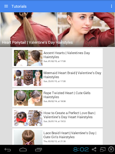 Valentine's Day Hairstyles