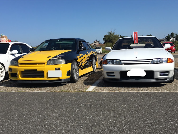 スカイラインのスカイラインV36クーペ・さい川さくら公園MT・スカイラインR34・スカイラインコラボに関するカスタム事例の投稿画像4枚目