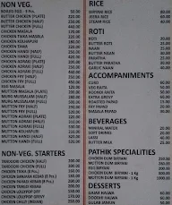 Pathik Biryani House menu 1