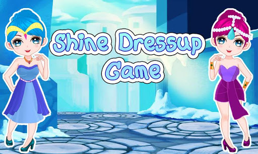 Shine dress up game