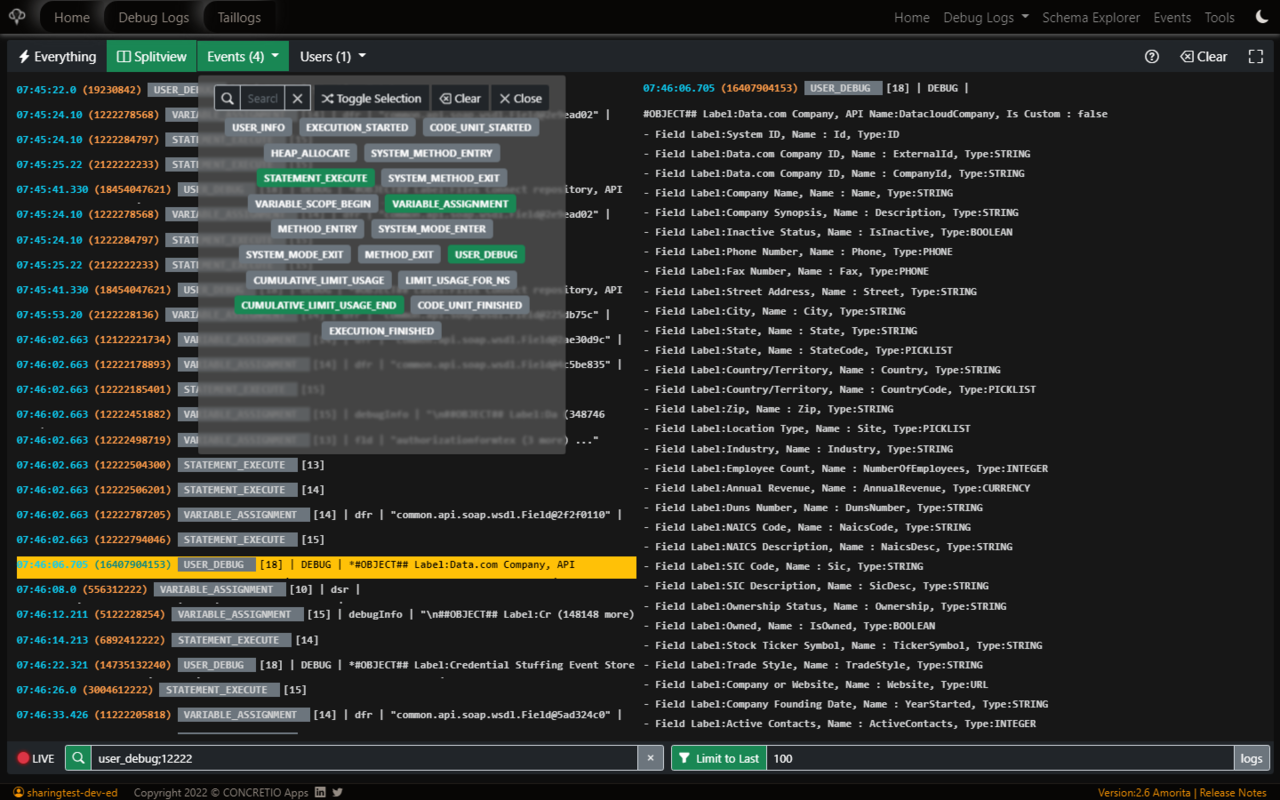 Salesforce Tool Suite (Debug Logs, Schema) Preview image 6