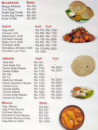 Snacks Delight menu 2