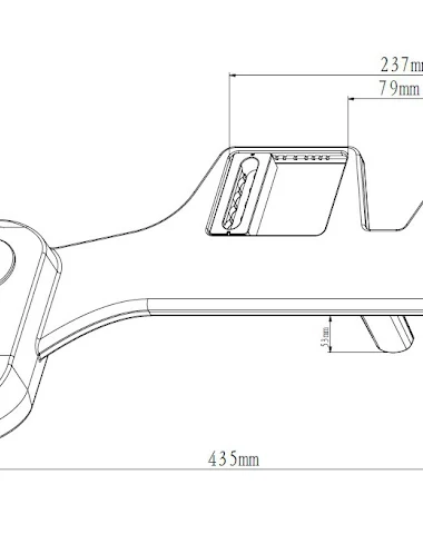 Bidet per WC intelligente senza ris - 1