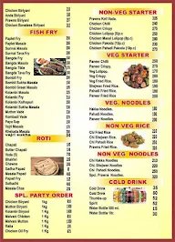 Malvan Darbar menu 1