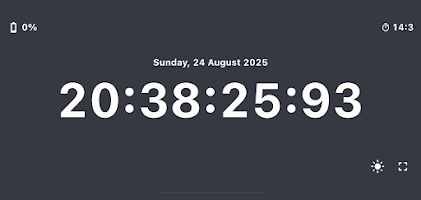 Millisecond Clock - ms clock Screenshot 7 of 8