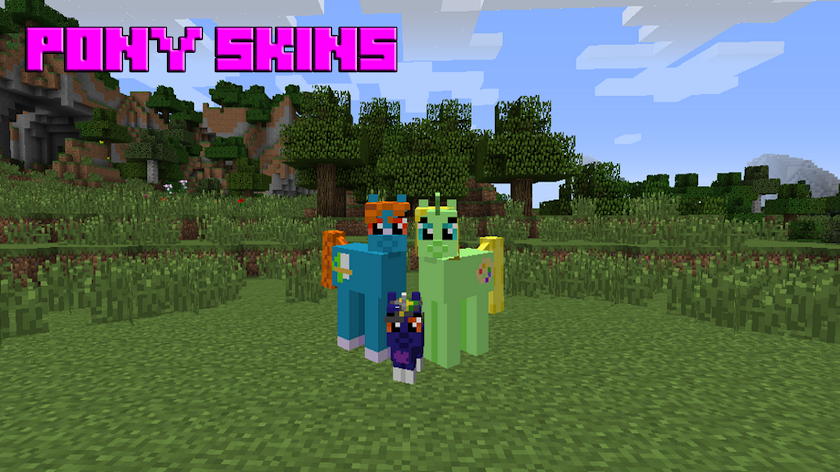 Mine Little Pony Mod for MCPE Screen 2