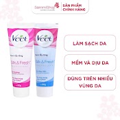 Kem Tẩy Lông Cho Mọi Loại Da Veet Silk & Fresh